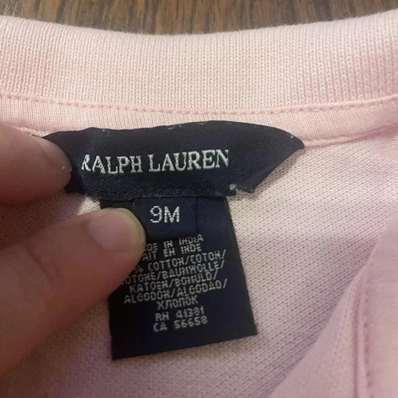 9M Light Pink Ralph Lauren Polo Dress - Picture 3 of 7